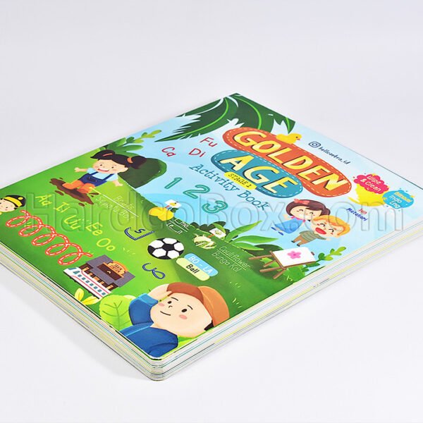 Boardbook Golden Age 123
